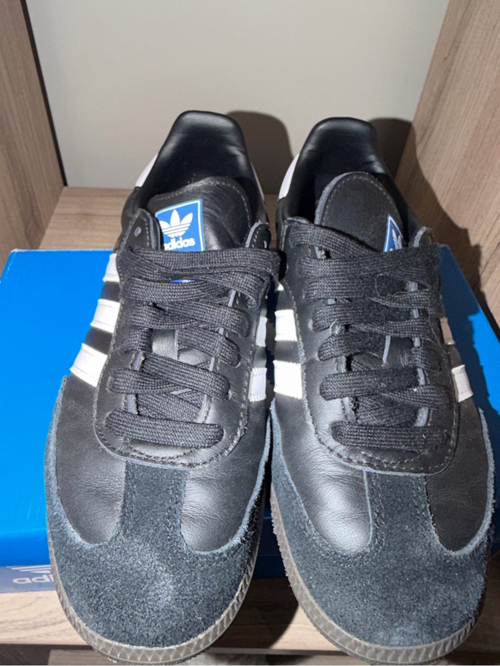 adidas Black Samba Sneakers - Picture 5 of 7